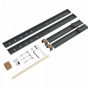 Heckler Design Mounting Rail Kit for Display, Wall Mount - Black Gray - 2 Display(s) Supported - 65" to 75" Screen Support - 300 lb Load Capacity - - H802-BG