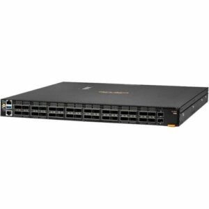 HPE 9300-32D Ethernet Switch – Manageable – 400 Gigabit Ethernet, 10 Gigabit Ethernet – 10GBase-X – 3 Layer Supported – Modular – 615 W Power Consumption – Optical - R9A30A#B2B