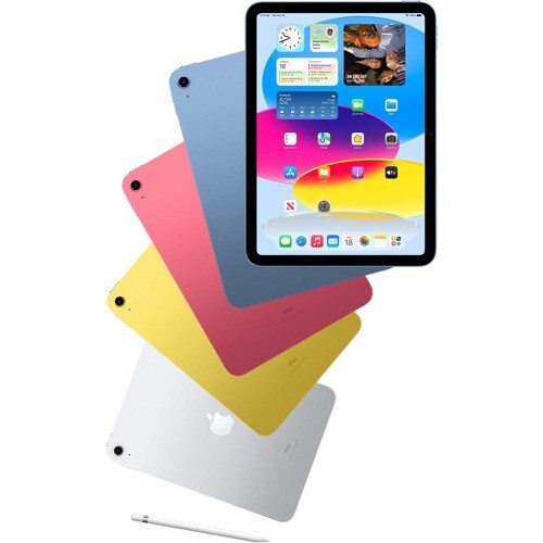 Apple iPad (10th Generation) A2757 Tablet - 10.9" - 8 GB - 256 GB Storage - 5G - Yellow - A14 Bionic Hexa-core (6 Core) - 2360 x - MQ6V3LL/A - Image 11