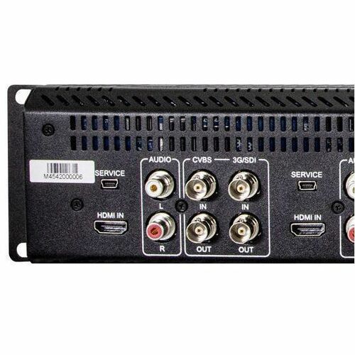 Marshall Quad 4.5" Screens Rackmountable Monitor with HDMI, 3G-SDI, and Composite Inputs - 4.5" LED - HD - 1280 x 720 - 16:9 - 4 x HDMIVGA12 V - ML-454-V2 - Image 8