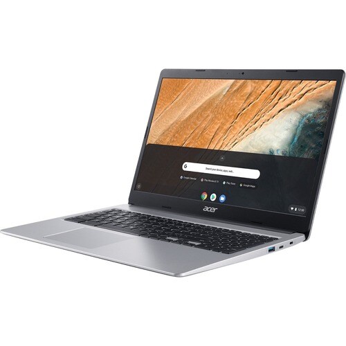 Acer Chromebook 315 CB315-3HT-C3FQ 15.6" Touchscreen Chromebook - Full HD - Intel Celeron N4020 - 4 GB - 64 GB Flash Memory - English (US) Keyboard - Silver - NX.ATEAA.004 - Image 6