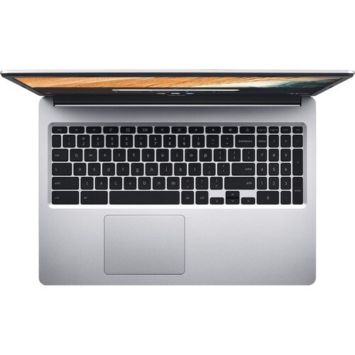 Acer Chromebook 315 CB315-3HT-C3FQ 15.6" Touchscreen Chromebook - Full HD - Intel Celeron N4020 - 4 GB - 64 GB Flash Memory - English (US) Keyboard - Silver - NX.ATEAA.004 - Image 7