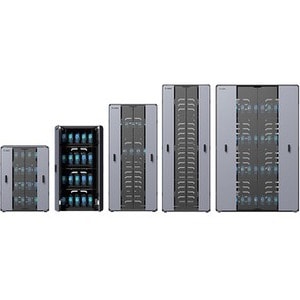 ZEBRA FLAT PACKED VER OF SMALL 2SHELF INCLS ET40 & VESA MOUNT IEC CABLES CS-CAB-2-FP-B-ET4-N