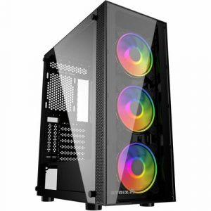 Joy DMG Gaming Desktop Computer - Intel Core i3 12th Gen i3-12100F - 16 GB - 2 TB HDD - 1 TB SSD - Tower - Intel Chip - J1-GAMEA21