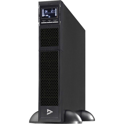3000VA/3000W ON LINE 2U R/T LCD 8 X IEC AVR ECO SNMP NC 230V - UPS2URM3000DC-NC-1N - Image 3