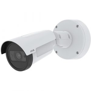 AXIS P1465-LE 2 Megapixel Outdoor Full HD Network Camera - Color - Bullet - White - TAA Compliant - 131.23 ft Infrared Night Vision - MJPEG, H.265 (MPEG-H - 02339-001