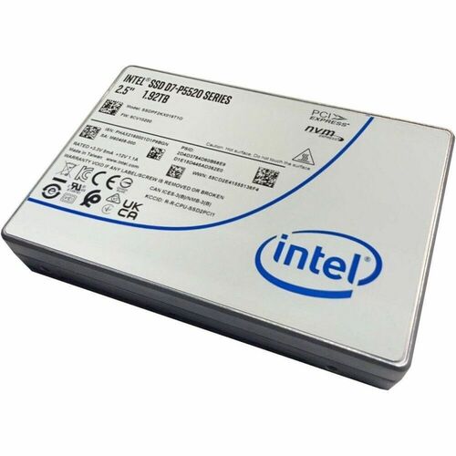 Lenovo P5520 1.92 TB Solid State Drive - 3.5" - U.2 (PCI Express NVMe 4.0 x4) - Read Intensive - 1 DWPD - 3584 TB TBW - 5.30 - 4XB7A79664