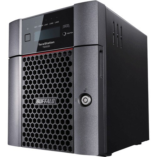 BUFFALO TeraStation 5420 4-Bay 16TB (2x8TB) Business Desktop NAS Storage Hard Drives Included - Alpine Quad-core (4 Core) 2 GHz - 4 x HDD Supported - 2 x - TS5420DN1602 - Image 8