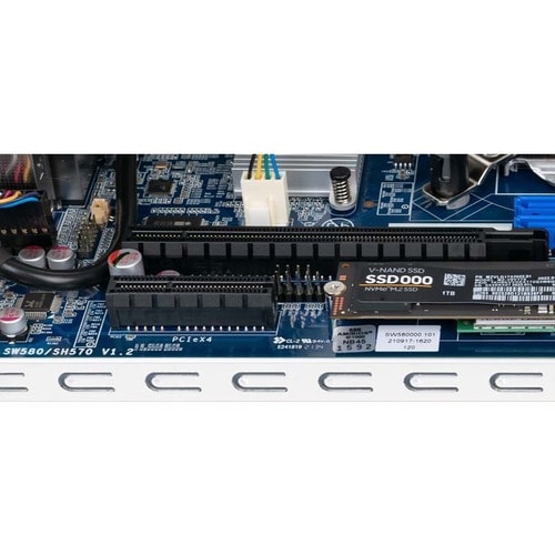 Shuttle XPC cube SW580R8 Barebone System - Socket LGA-1200 - Intel W580 Chip - 128 GB DDR4 SDRAM DDR4-3200/PC4-25600 Maximum RAM Support - 4 Total Memory Slots - - SW580R8 - Image 17