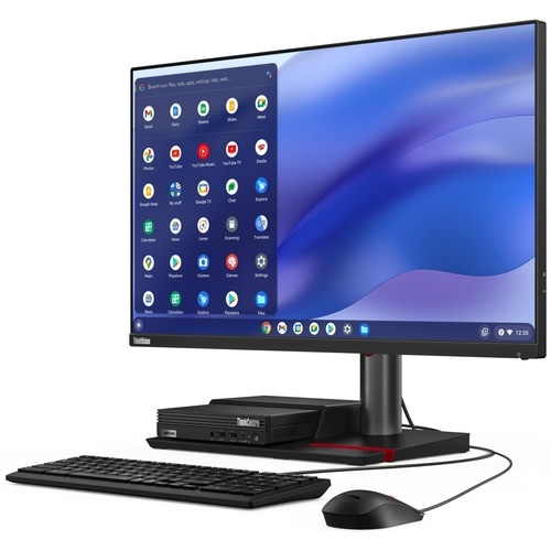 Lenovo ThinkCentre M60q 12C6000BUS Chromebox - Intel Core i5 12th Gen i5-1235U - 8 GB - 128 GB SSD - Tiny - Black - Intel Chip - ChromeOS - 12C6000BUS - Image 8