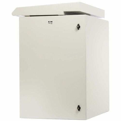 Eaton Tripp Lite Series SmartRack Industrial Enclosure - NEMA 3R, Wall Mount, Heavy-Duty Metal, Locking, Fan With Thermal Switch, 32.5 in. Depth, 18U, Gray - For Computer, DVR, - SRN3RG18UHD - Image 6