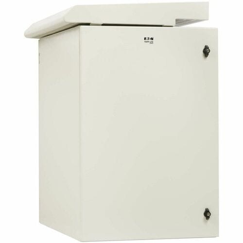 Eaton Tripp Lite Series SmartRack Industrial Enclosure - NEMA 3R, Wall Mount, Heavy-Duty Metal, Locking, Fan With Thermal Switch, 32.5 in. Depth, 18U, Gray - For Computer, DVR, - SRN3RG18UHD