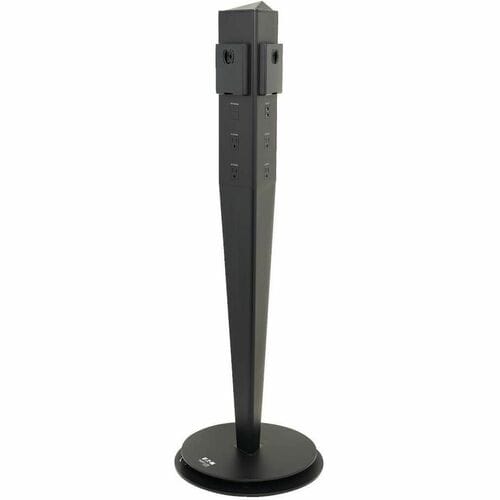 Eaton Tripp Lite Series Safe-IT 5-Port Mobile Power Tower and USB Charging Station - USB-C 60W, 4x USB-A, 6x 5-15R, Wireless Charging, 1000 Joules, 10 ft. Cord, Antimicrobial - TLM610CPAM - Image 4