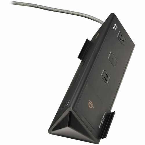 Eaton Tripp Lite Series Safe-IT 6-Port USB Charging Station - 2x USB-C 60W, 4x USB-A, 2x 5-15R, Wireless Charging, 1000 Joules, 10 ft. Cord, Antimicrobial Protection - 2 - TLM210CAM - Image 12