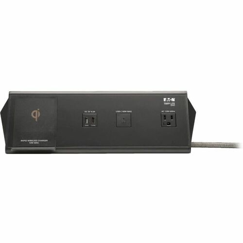 Eaton Tripp Lite Series Safe-IT 6-Port USB Charging Station - 2x USB-C 60W, 4x USB-A, 2x 5-15R, Wireless Charging, 1000 Joules, 10 ft. Cord, Antimicrobial Protection - 2 - TLM210CAM - Image 5
