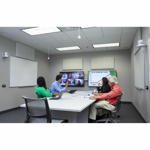 Vaddio EasyIP CeilingMIC/AMP D Conference Microphone - White - 3 ft - Uni-directional, Cardioid - Ceiling Mount - RJ-45 999-86810-000 - Image 6