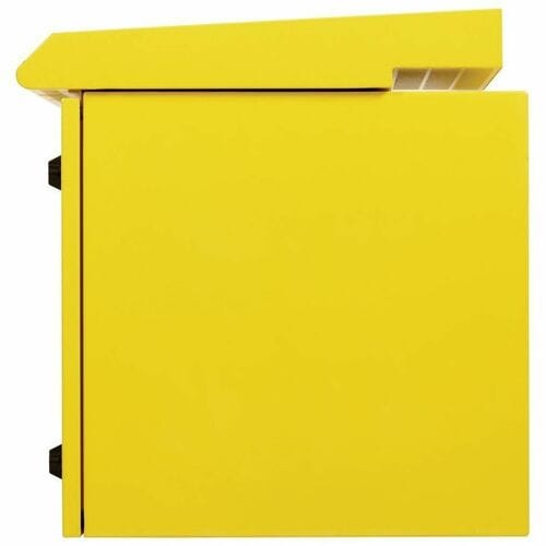 Eaton Tripp Lite Series SmartRack Industrial Enclosure - NEMA 3R, Wall Mount, Metal, Locking, Fan With Thermal Switch, 23 in. Depth, 12U, Yellow - For Computer, DVR, LAN - SRN3RY12U - Image 4