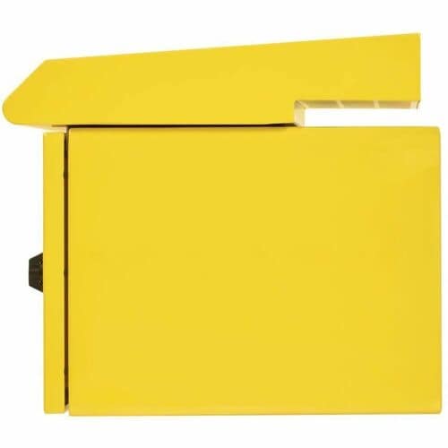 Eaton Tripp Lite Series SmartRack Industrial Enclosure - NEMA 3R, Wall Mount, Metal, Locking, Fan With Thermal Switch, 16.5 in. Depth, 6U, Yellow - For Computer, DVR, LAN - SRN3RY6U - Image 3