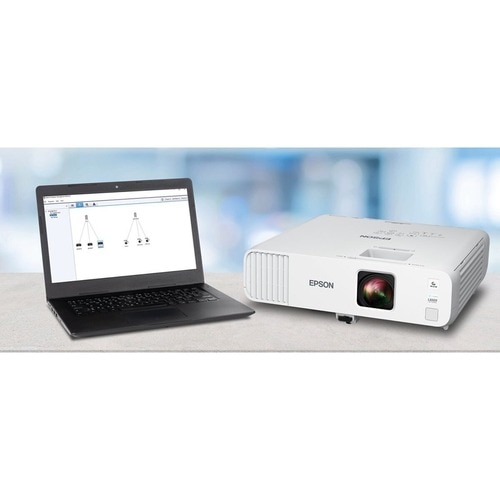 Epson PowerLite L260F 3LCD Projector - 21:9 - Ceiling Mountable - 1920 x 1080 - Front - 1080p - 20000 Hour Normal Mode - 30000 Hour Economy Mode - V11HA69020 - Image 13