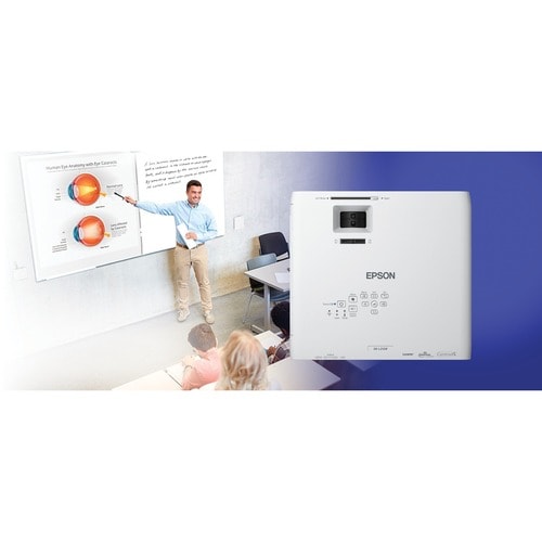 Epson PowerLite L210W 3LCD Projector - 16:9 - Ceiling Mountable - 1280 x 800 - Front - 20000 Hour Normal Mode - 30000 Hour Economy Mode - WXGA - V11HA70020 - Image 14