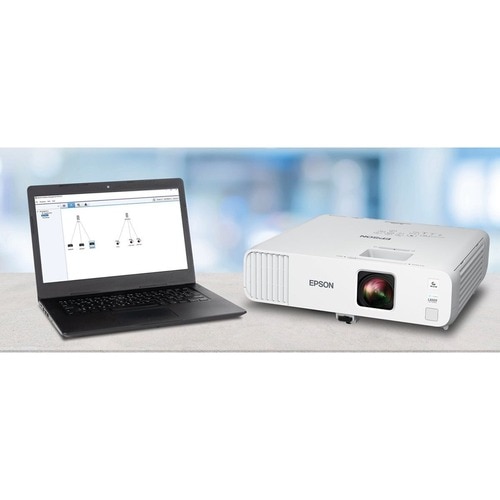 Epson PowerLite L210W 3LCD Projector - 16:9 - Ceiling Mountable - 1280 x 800 - Front - 20000 Hour Normal Mode - 30000 Hour Economy Mode - WXGA - V11HA70020 - Image 15