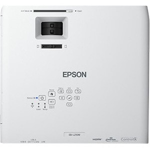Epson PowerLite L210W 3LCD Projector - 16:9 - Ceiling Mountable - 1280 x 800 - Front - 20000 Hour Normal Mode - 30000 Hour Economy Mode - WXGA - V11HA70020 - Image 6