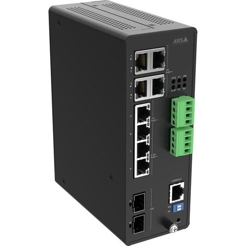 D8208-R INDUSTRIAL POE++ SWITCH - 02621-001 - Image 2
