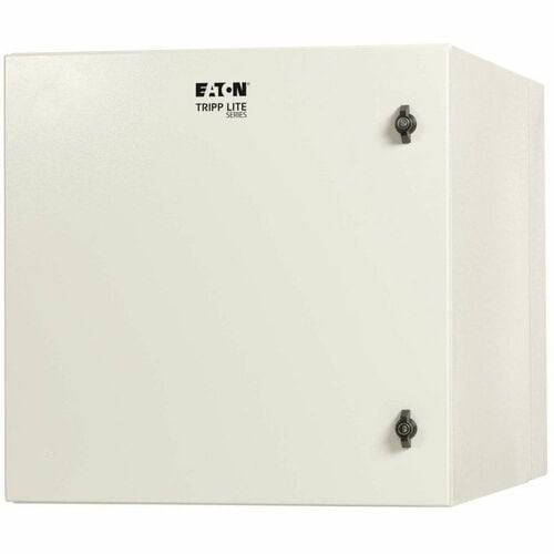 Eaton Tripp Lite Series SmartRack Industrial Enclosure with Lock - NEMA 4, Wall Mount, Metal Construction, Hinged Back, 32 in. Depth, 12U, Gray - For DVR, Switch, PDU, - SRN4G12USDP - Image 2