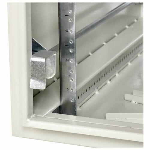Eaton Tripp Lite Series SmartRack Industrial Enclosure - NEMA 3R, Wall Mount, Metal, Locking, Hinged Back, Fan With Thermal Switch, 28 in. Depth, 12U, Gray - For DVR, - SRN3RG12US - Image 11