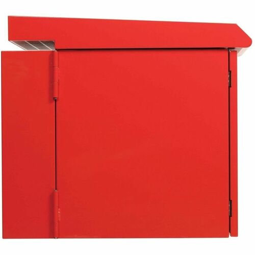 Eaton Tripp Lite Series SmartRack Industrial Enclosure - NEMA 3R, Wall Mount, Metal, Locking, Hinged Back, Fan With Thermal Switch, 28 in. Depth, 12U, Red - For Computer, - SRN3RR12US - Image 3
