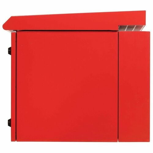 Eaton Tripp Lite Series SmartRack Industrial Enclosure - NEMA 3R, Wall Mount, Metal, Locking, Hinged Back, Fan With Thermal Switch, 28 in. Depth, 12U, Red - For Computer, - SRN3RR12US - Image 4