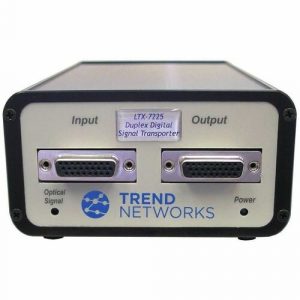 TREND Networks Digital Fibre Optic Transceiver - Single-mode - 0.1 mil Fiber - 10 km - Power Supply LTX7225-1310