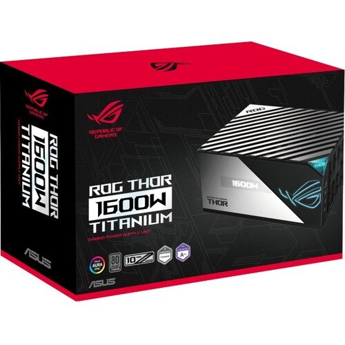 Asus ROG Thor 1600W Power Supply - Internal - 3.3 V DC, 5 V DC, 12 V DC, -12 V DC Output - 1 +12V Rails - 1 - ROG-THOR-1600T-GAMING - Image 11