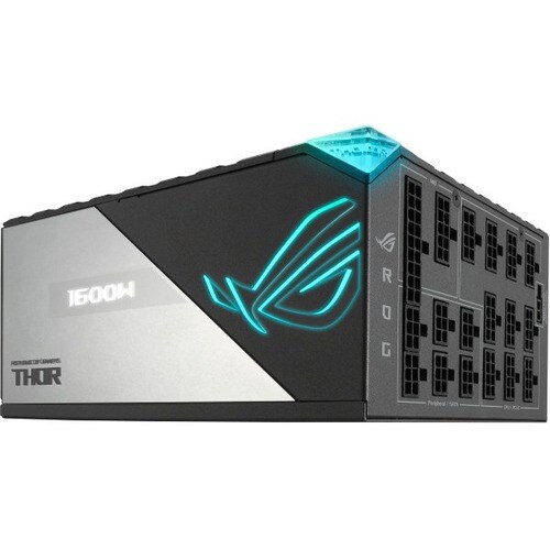 Asus ROG Thor 1600W Power Supply - Internal - 3.3 V DC, 5 V DC, 12 V DC, -12 V DC Output - 1 +12V Rails - 1 - ROG-THOR-1600T-GAMING - Image 8