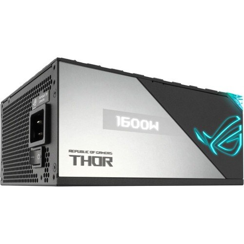 Asus ROG Thor 1600W Power Supply - Internal - 3.3 V DC, 5 V DC, 12 V DC, -12 V DC Output - 1 +12V Rails - 1 - ROG-THOR-1600T-GAMING - Image 9