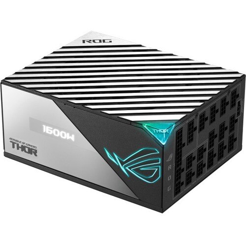 Asus ROG Thor 1600W Power Supply - Internal - 3.3 V DC, 5 V DC, 12 V DC, -12 V DC Output - 1 +12V Rails - 1 - ROG-THOR-1600T-GAMING