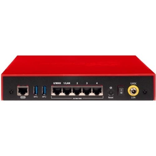WatchGuard Firebox T45-PoE Network Security/Firewall Appliance - Intrusion Prevention - 5 Port - 10/100/1000Base-T - Gigabit Ethernet - 3.94 Gbit/s Firewall Throughput - 5 x RJ-45 - 3 - WGT47003-US - Image 2