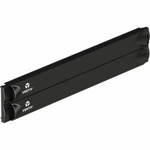 Vertiv 2U 19 BLACK PLASTIC TOOL LESS AIRFLOW BLANKING PANEL QTY. 100 VRA2014