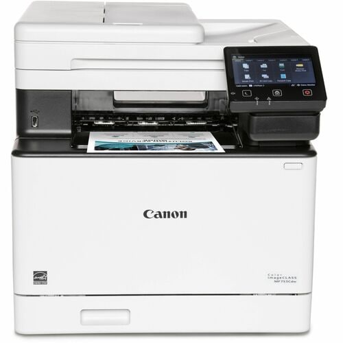Canon imageCLASS MF753Cdw Wireless Laser Multifunction Printer - Color - White - Copier/Fax/Printer/Scanner - 35 ppm Mono/35 ppm Color Print - 1200 x 1200 dpi Print - Automatic - 5455C010 - Image 11