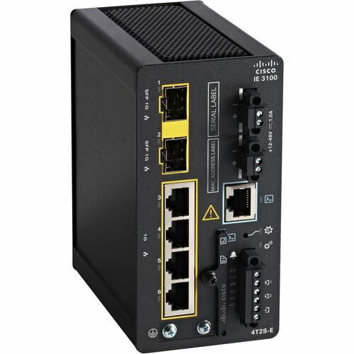IE3100 W/4GE COPPER 2GE SFP FIXED SYSTEM NETW ESS - IE-3100-4T2S-E - Image 3