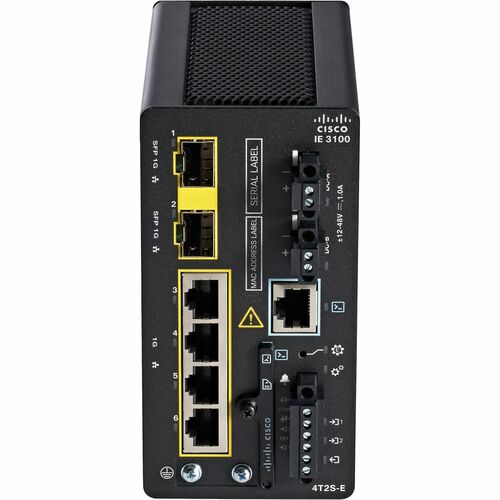 IE3100 W/4GE COPPER 2GE SFP FIXED SYSTEM NETW ESS - IE-3100-4T2S-E - Image 4
