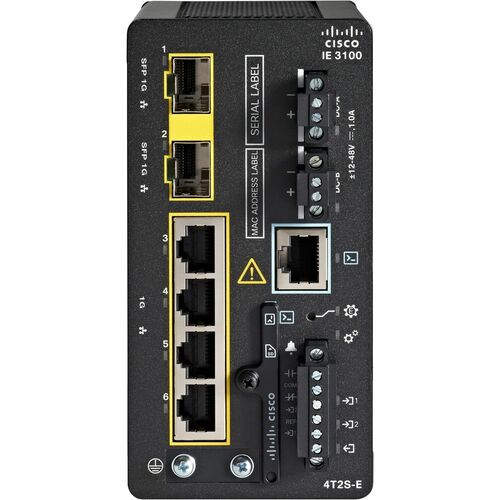 IE3100 W/4GE COPPER 2GE SFP FIXED SYSTEM NETW ESS - IE-3100-4T2S-E