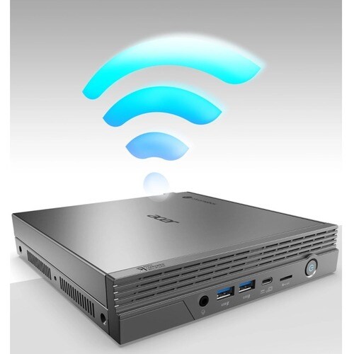 Acer CXI5-I7V16G Chromebox - Intel Core i7 12th Gen i7-1270P - 16 GB - 256 GB SSD - ChromeOS - IEEE 802.11ax - 135 W DT.Z2NAA.001 - DT.Z2NAA.001 - Image 9