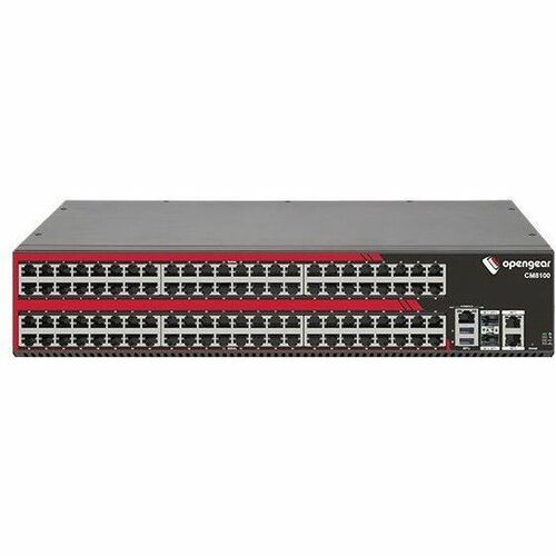Opengear 96SERIAL 2X10GB 2X1GBE 2GB 32GB FLASH TPM DUAL AC UK PWR CORD - CM8196-10G-UK - Image 2