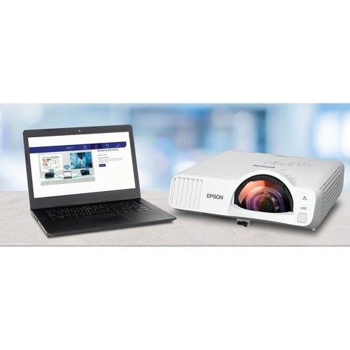 Epson PowerLite L210SF Short Throw 3LCD Projector - 21:9 - Front - 1080p - 20000 Hour Normal Mode - 30000 Hour Economy Mode - 2,500,000:1 - 4000 lm - V11HA75020 - Image 13