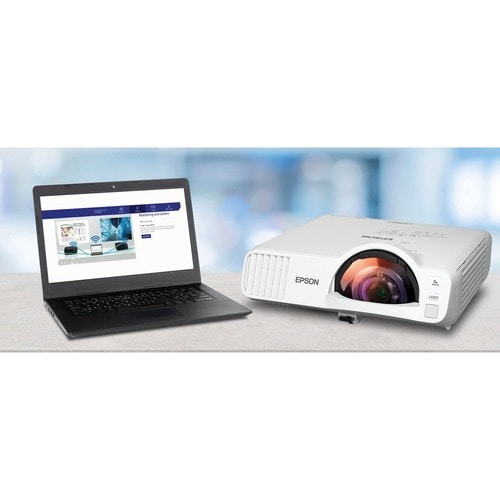 Epson PowerLite L210SW Short Throw 3LCD Projector - 16:10 - Front - 20000 Hour Normal Mode - 30000 Hour Economy Mode - 2,500,000:1 - 4000 lm - HDMI - V11HA76020 - Image 14