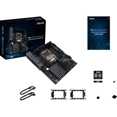 Asus PRO WS W790-ACE Desktop Motherboard - Intel W790 Chipset - Socket LGA-4677 - SSI CEB - Xeon Processor Supported - 2 TB DDR5 SDRAM Maximum - PRO WS W790-ACE - Image 10