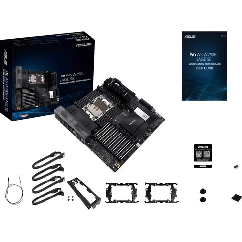 Asus PRO WS W790E-SAGE SE Desktop Motherboard - Intel W790 Chipset - Socket LGA-4677 - Xeon Processor Supported - 2 TB DDR5 SDRAM Maximum RAM - PRO WS W790E-SAGE SE - Image 5