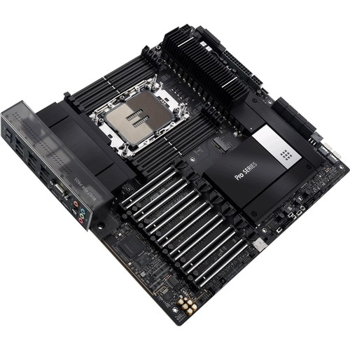 Asus PRO WS W790E-SAGE SE Desktop Motherboard - Intel W790 Chipset - Socket LGA-4677 - Xeon Processor Supported - 2 TB DDR5 SDRAM Maximum RAM - PRO WS W790E-SAGE SE