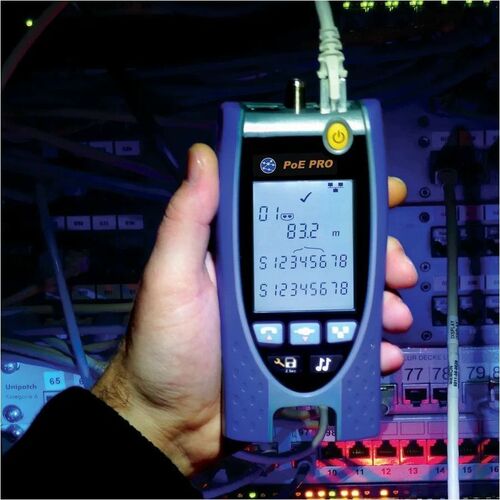 TREND Networks PoE Tester - PoE Testing, Cable Testing - 2 x Network (RJ-45) - 1Number of Batteries Supported - Battery Included - Alkaline R158006 - R158006 - Image 3